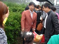 中秋節(jié)馬玉林幼兒園到敬老院慰問。