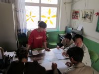 小二班家長填寫半日開放日活動(dòng)的反饋表
